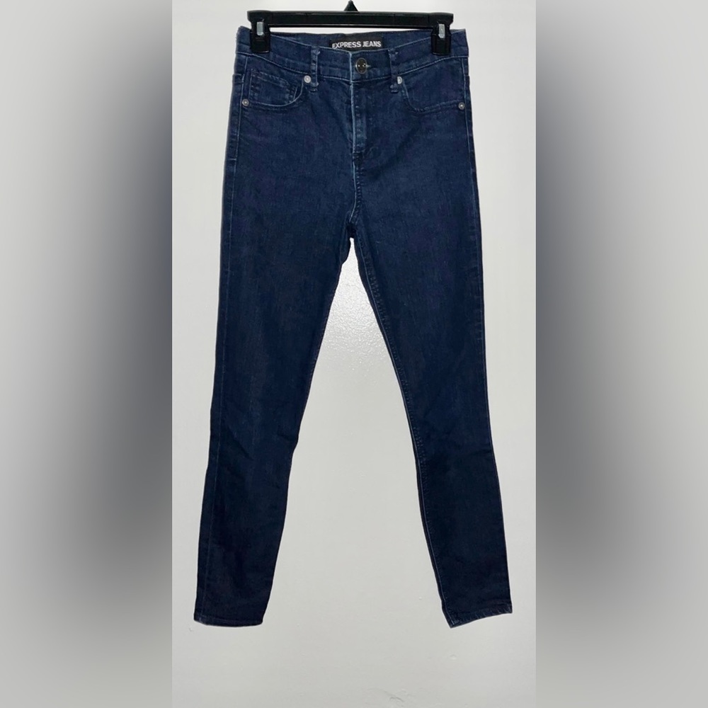 Dark Denim Express Skinny Jeans